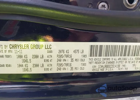 2012 Jeep Patriot Sport из США, поврежденный, VIN 1C4NJRBB3CD514198